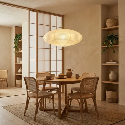 Modern Pendant Light Minimalist Design Handcrafted Dimmable - Image 1